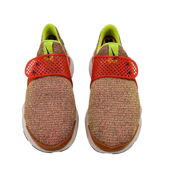 NIKE Sock Dart SE Ghost Green Hot Punch 862412-301 Womens Size 8 Pink Green RARE - Picture 3 of 9